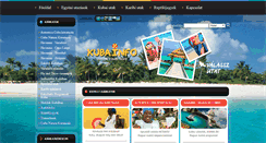 Desktop Screenshot of kubainfo.net